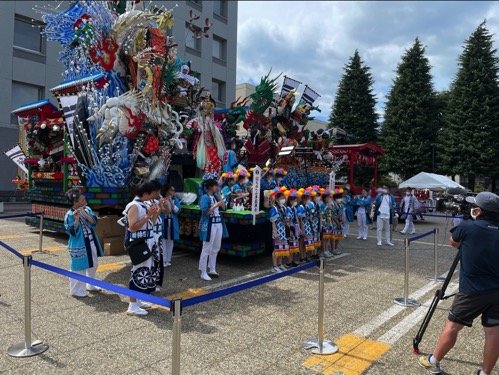 八戸三社大祭代替イベントの写真です