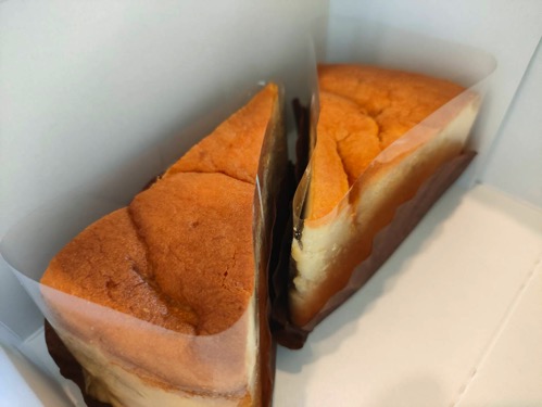 チーズケーキの写真です