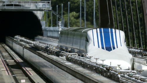 リニア新幹線の写真です