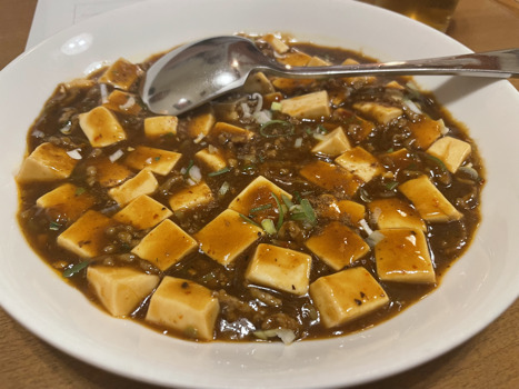 揚子江の陳麻婆豆腐の写真です