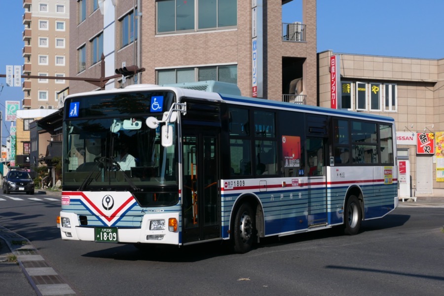 八戸市営バスの写真です
