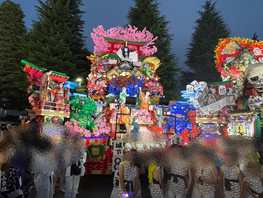 城下附祭車引の山車の写真です