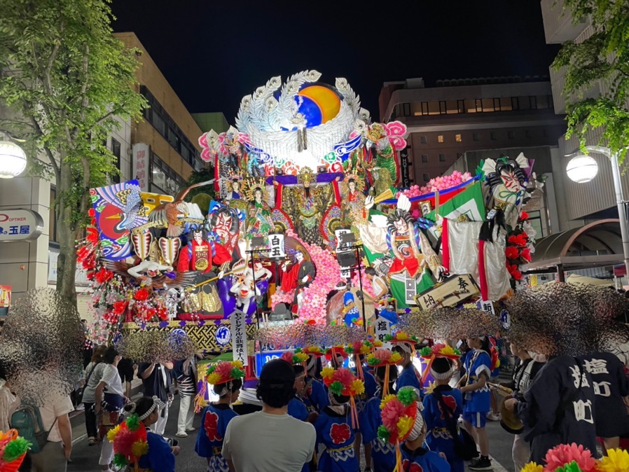 塩町附祭組の山車の写真です