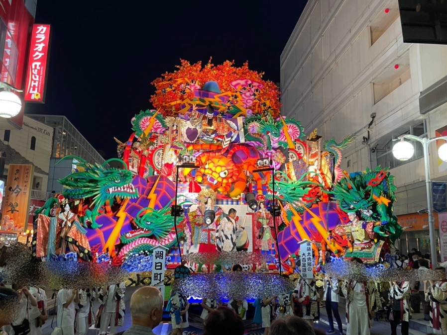 朔日町附祭の山車の写真です